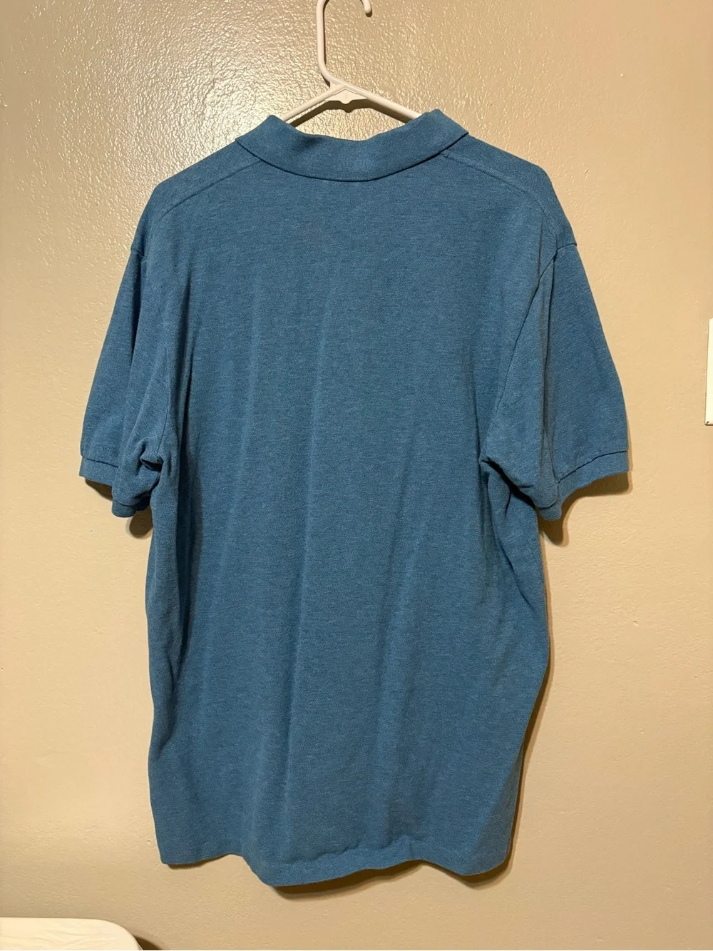 Men’s Ralph Lauren Teal Blue Polo with Orange Pony‎ Size XL